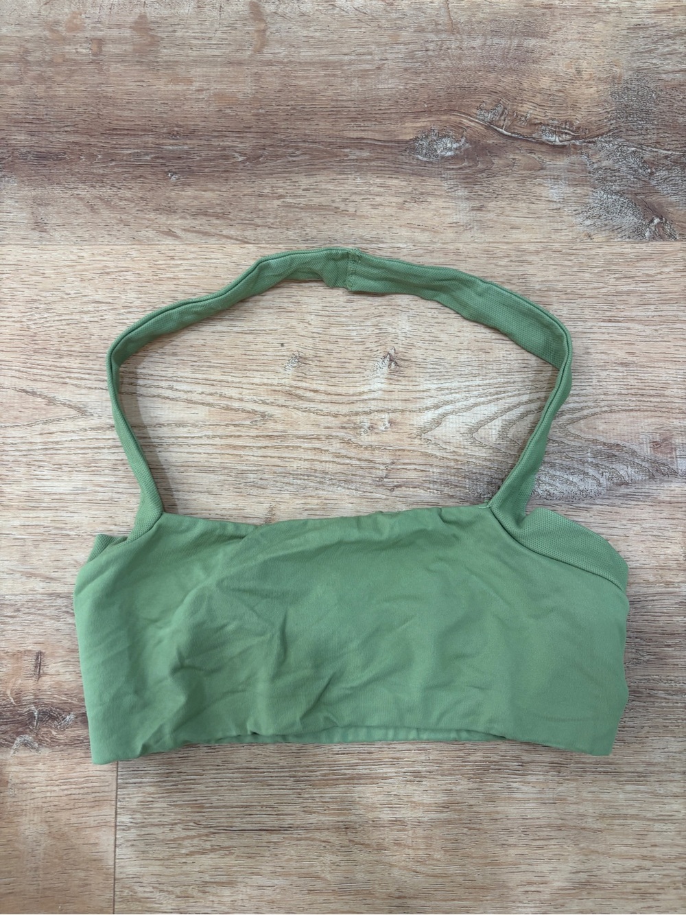 Free People Green Bandeau Bralette
